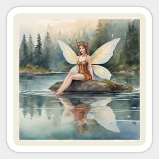 The Wood Fairy Sticker